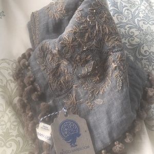Indigo Handloom Scarf